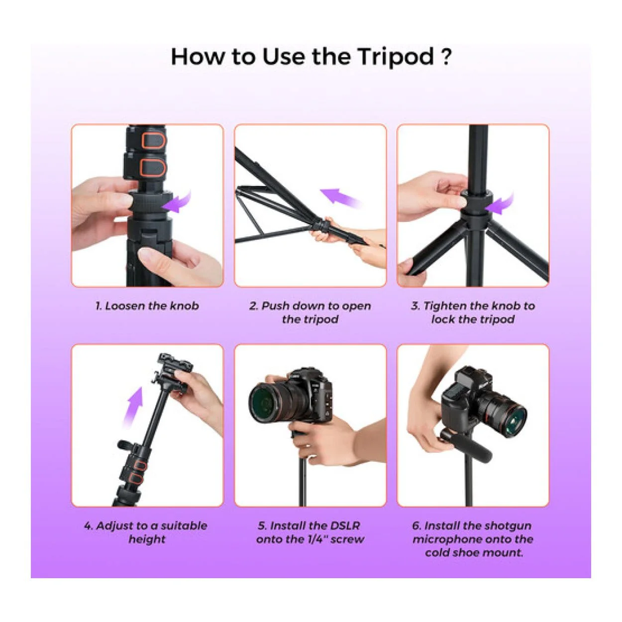 NearStream CZT02 Camera Tripod Stand AW-CZT-02 - Image 7