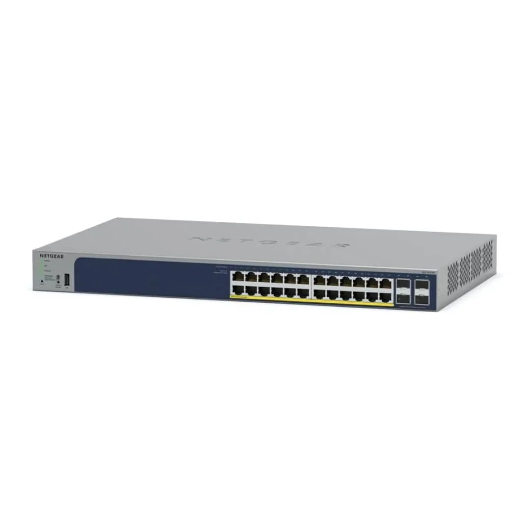 Netgear GS728TPP 28-port Gigabit Ethernet Smart Switch with 4 SFP Ports 384W GS728TPP-300EUS
