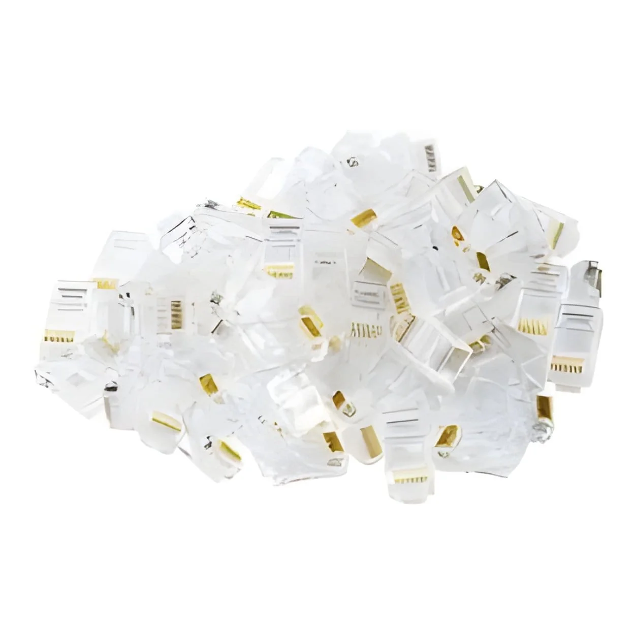 Netix RJ45 Cat5 Shielded Connectors 100-pack NTXCAT5CGC100P - Image 4