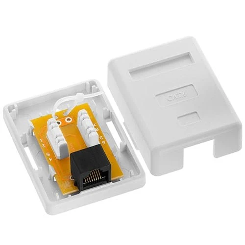 Netix RJ45 CAT6 Surface Mount Box 29-0021 - Image 3