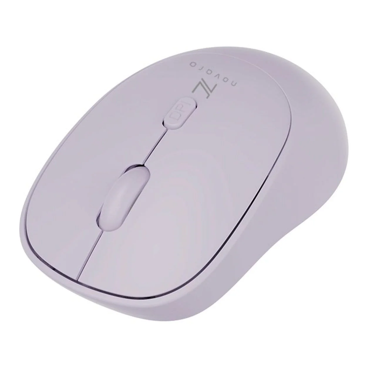 Novaro Ambidextrous USB-A Silent Wireless Mouse Purple NOVKBM001P - Image 3