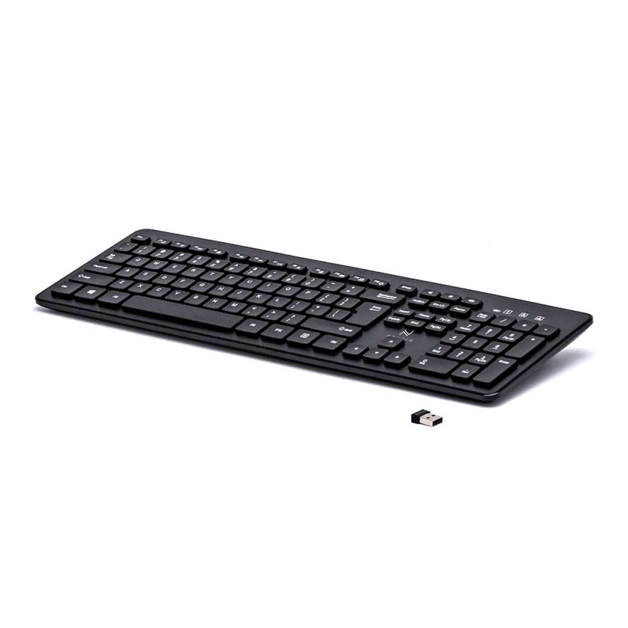 Novaro Rechargeable Wireless Keyboard Black NOVKBM002FOLD - Image 3