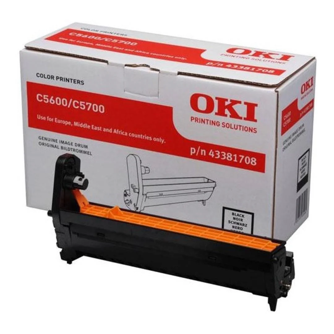 OKI 43381708 Black Image Printer Drum Original Single-pack - Image 2