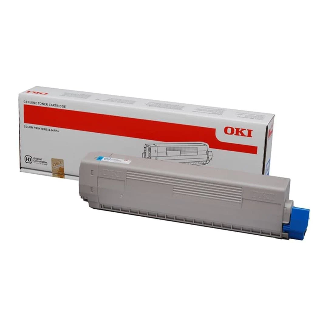 OKI 44844615 Cyan Toner Cartridge 7,300 Pages Original Single-pack - Image 2