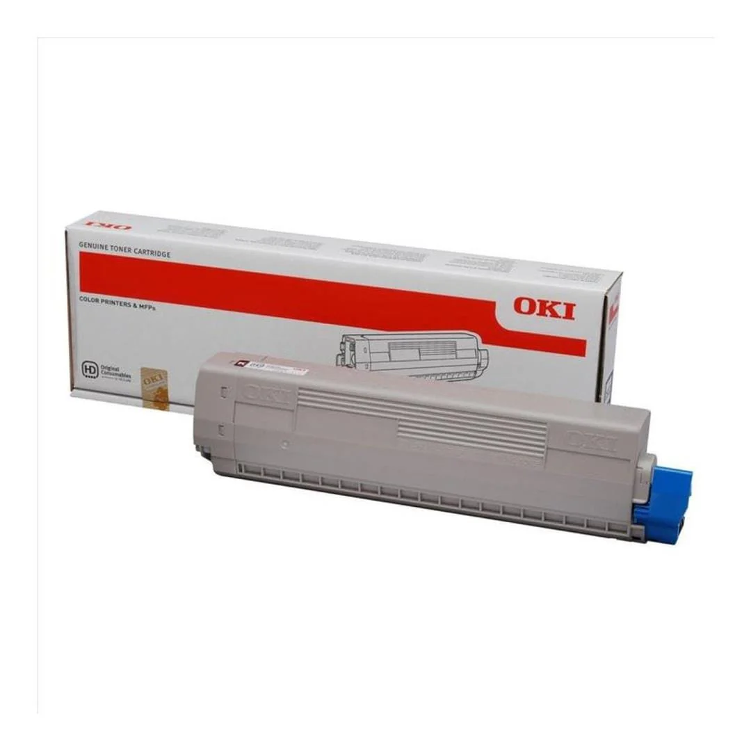 OKI Black Toner Cartridge 7,000 Pages Original 44844616 - Image 2