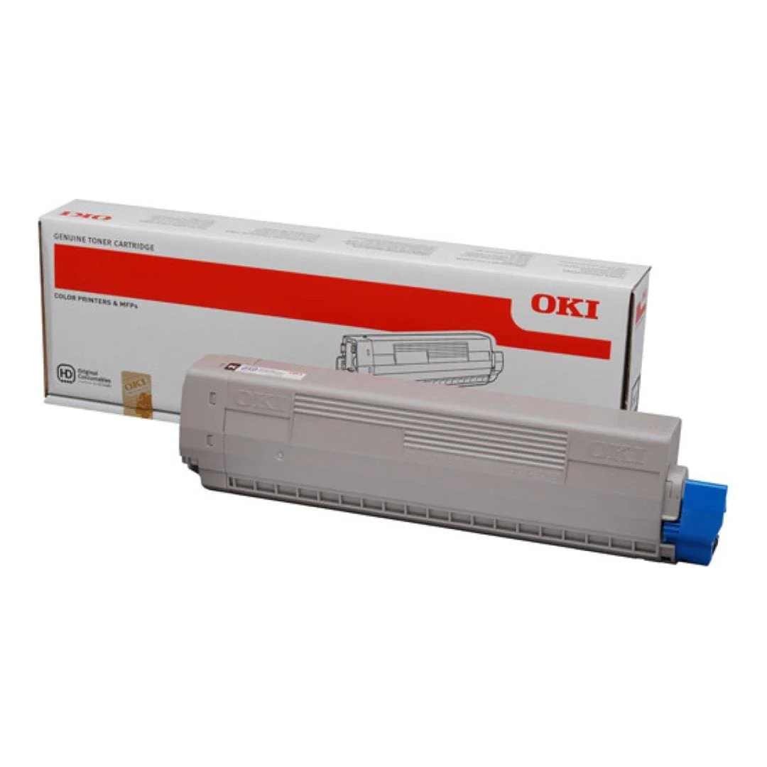OKI Black Toner Cartridge 7,000 Pages Original 44844616 - Image 3