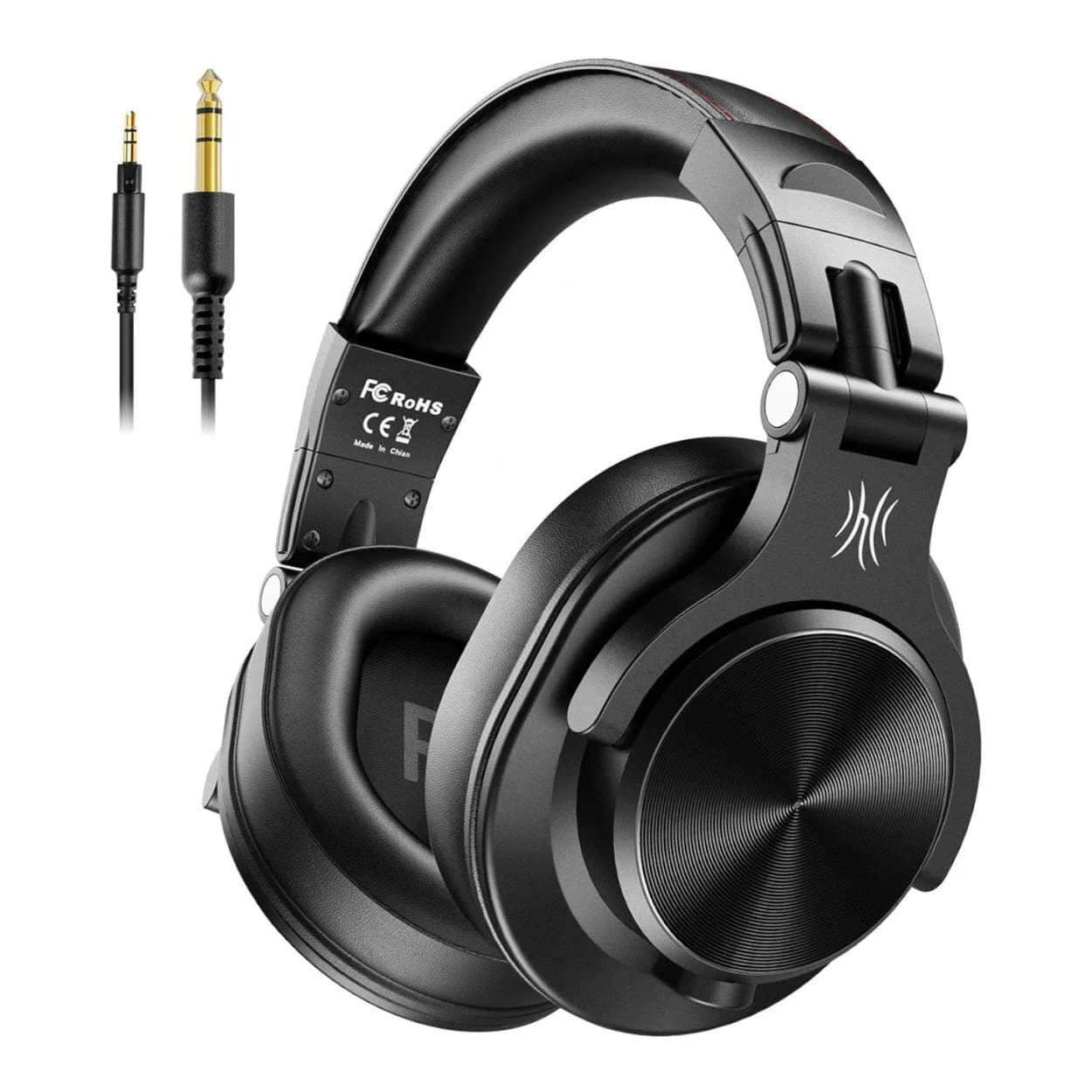Oneodio Pro A71 Wired Headphones - Black - Image 2