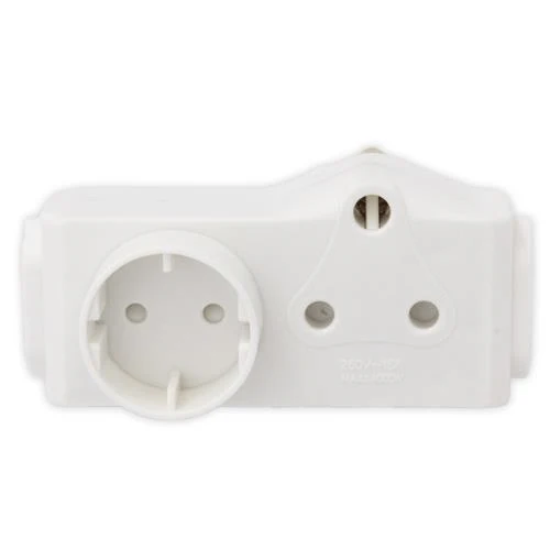 Parrot 1 x 16A SA & 2 x Euro & 1 x Schucko Socket Adaptor