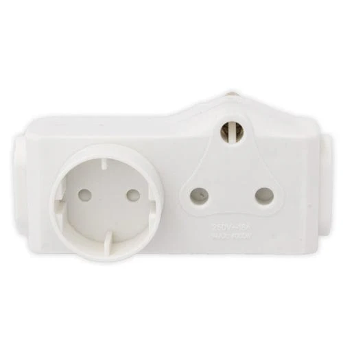 Parrot 1 x 16A SA & 2 x Euro & 1 x Schucko Socket Adaptor - Image 2