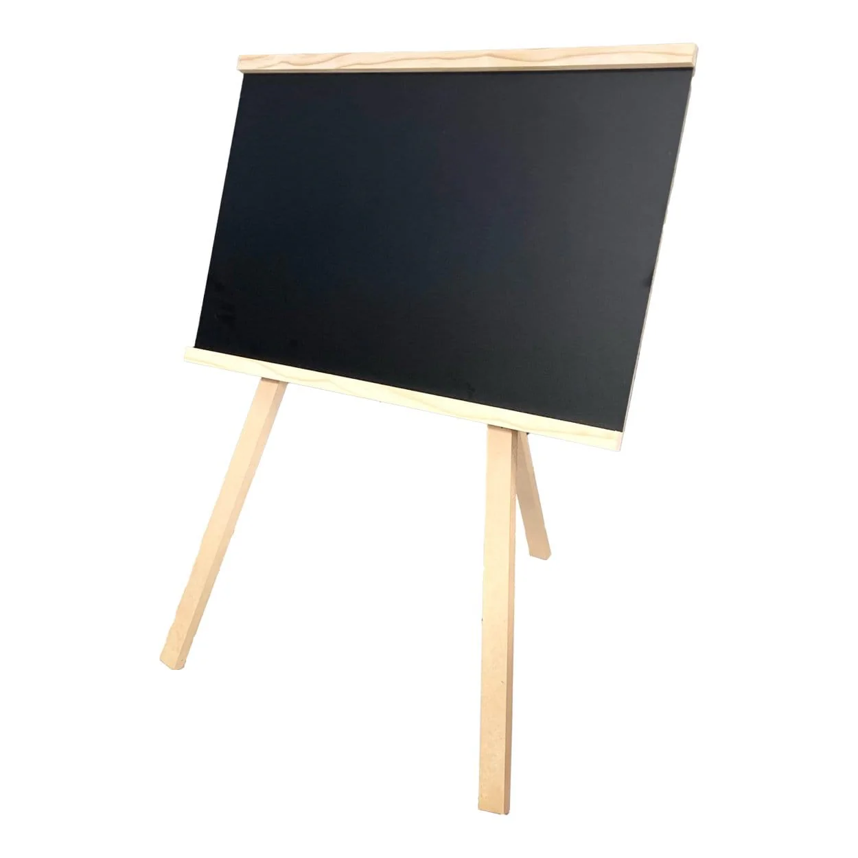 Parrot 600mm x 400mm Chalk Board Easel Black BD9002 - Image 2