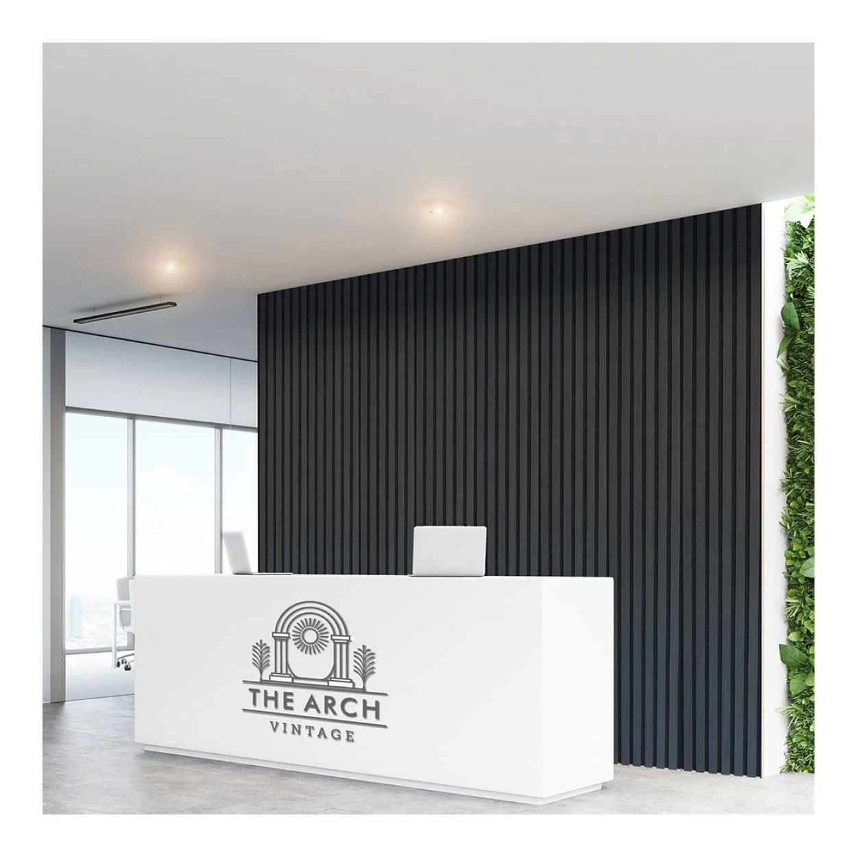 Parrot 600x2400mm Slatted Wall Panel Black Wood AP0624BW - Image 7