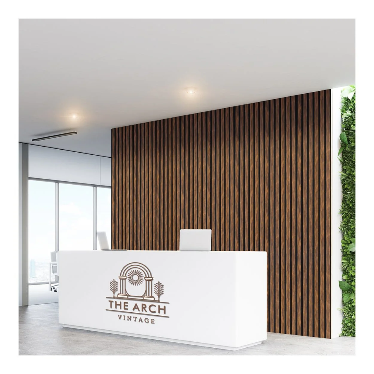 Parrot 600x2400mm Slatted Wall Panel Ebony AP0624EB - Image 9