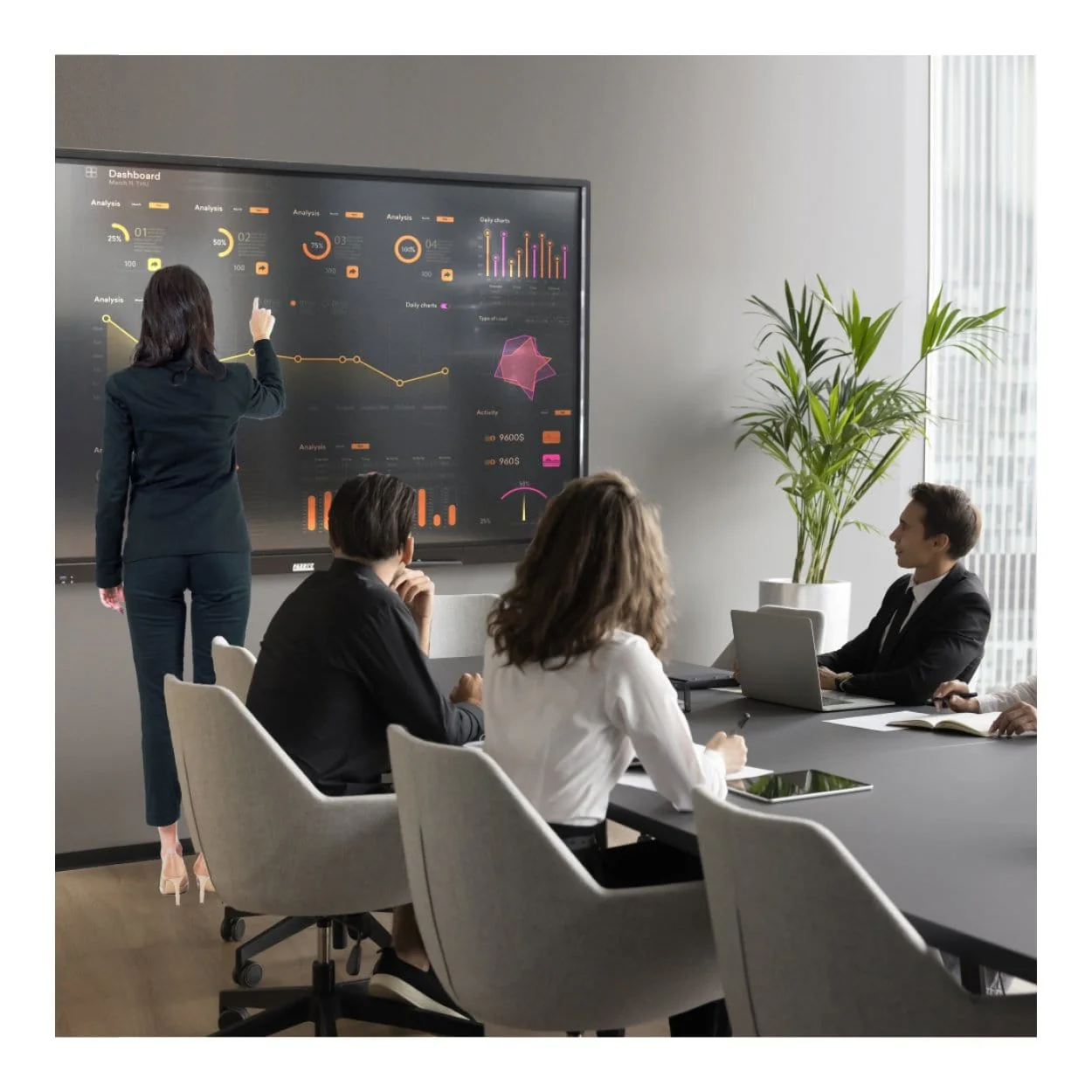 Parrot 86-inch Interactive Touch LED Panel IP0086A - Image 9
