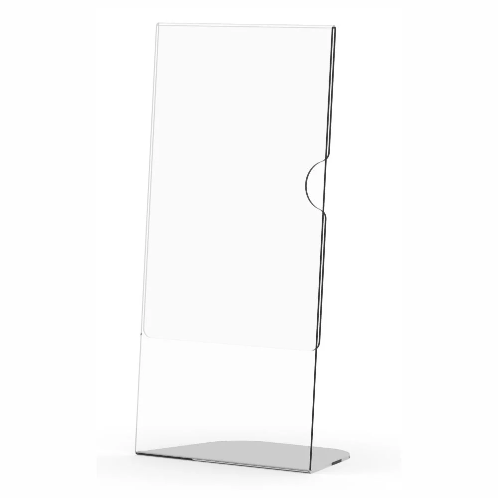 Parrot Acrylic Menu Holder 1/3 (DL) A4 Single Sided 5-pack