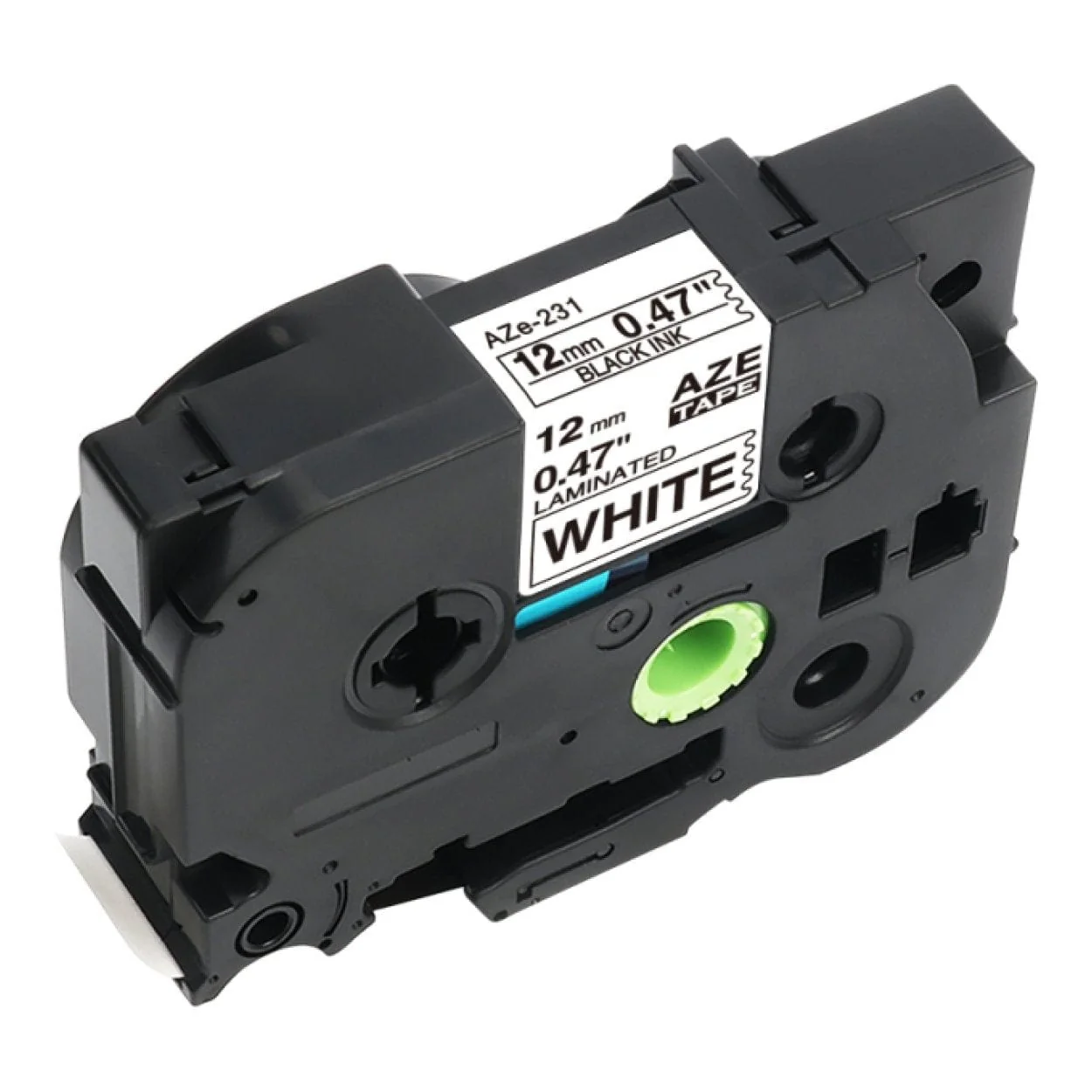 Parrot E1000pro Label Tape - Black on White E1000PRO-BW - Image 3