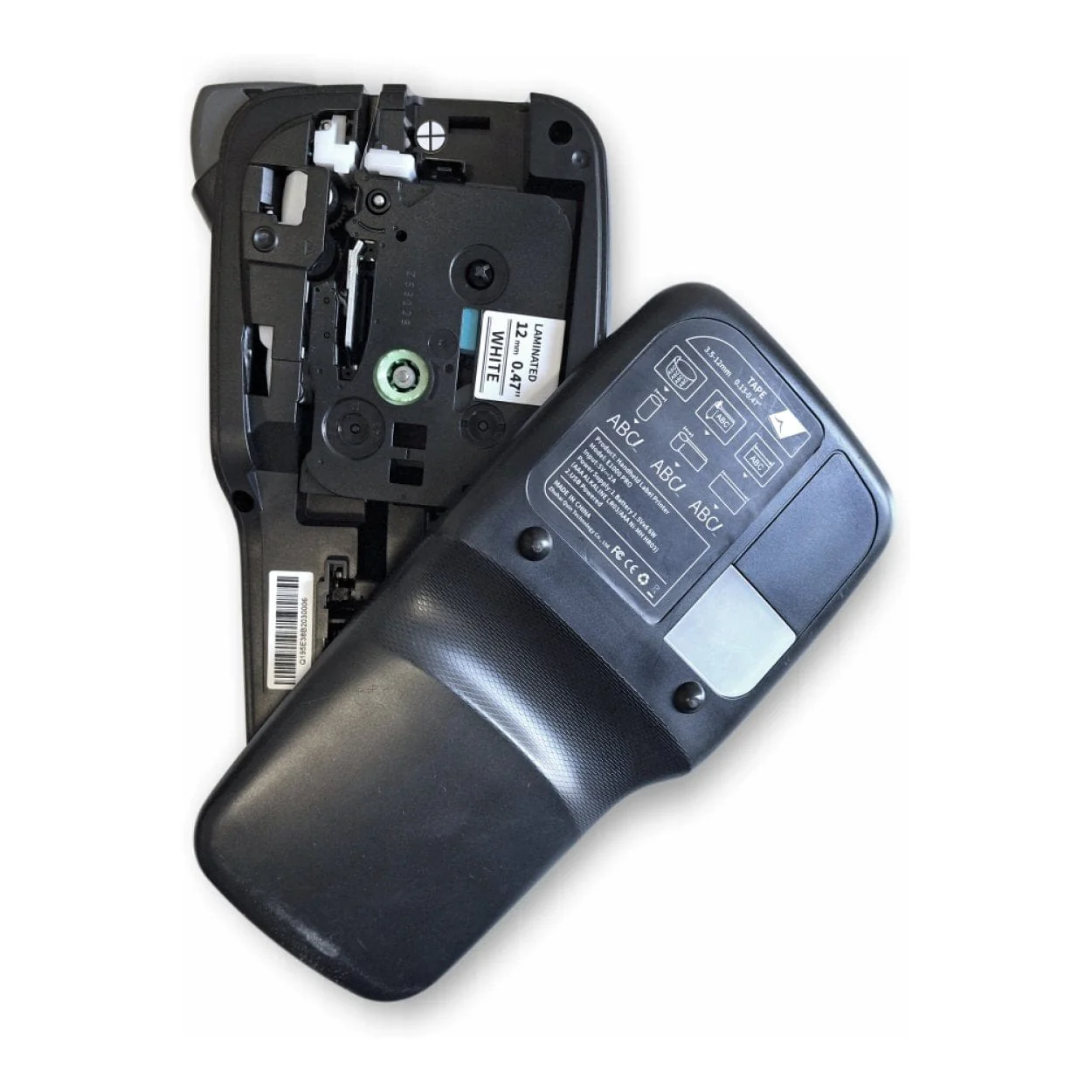 Parrot E1000pro Label Tape - Black on White E1000PRO-BW - Image 4