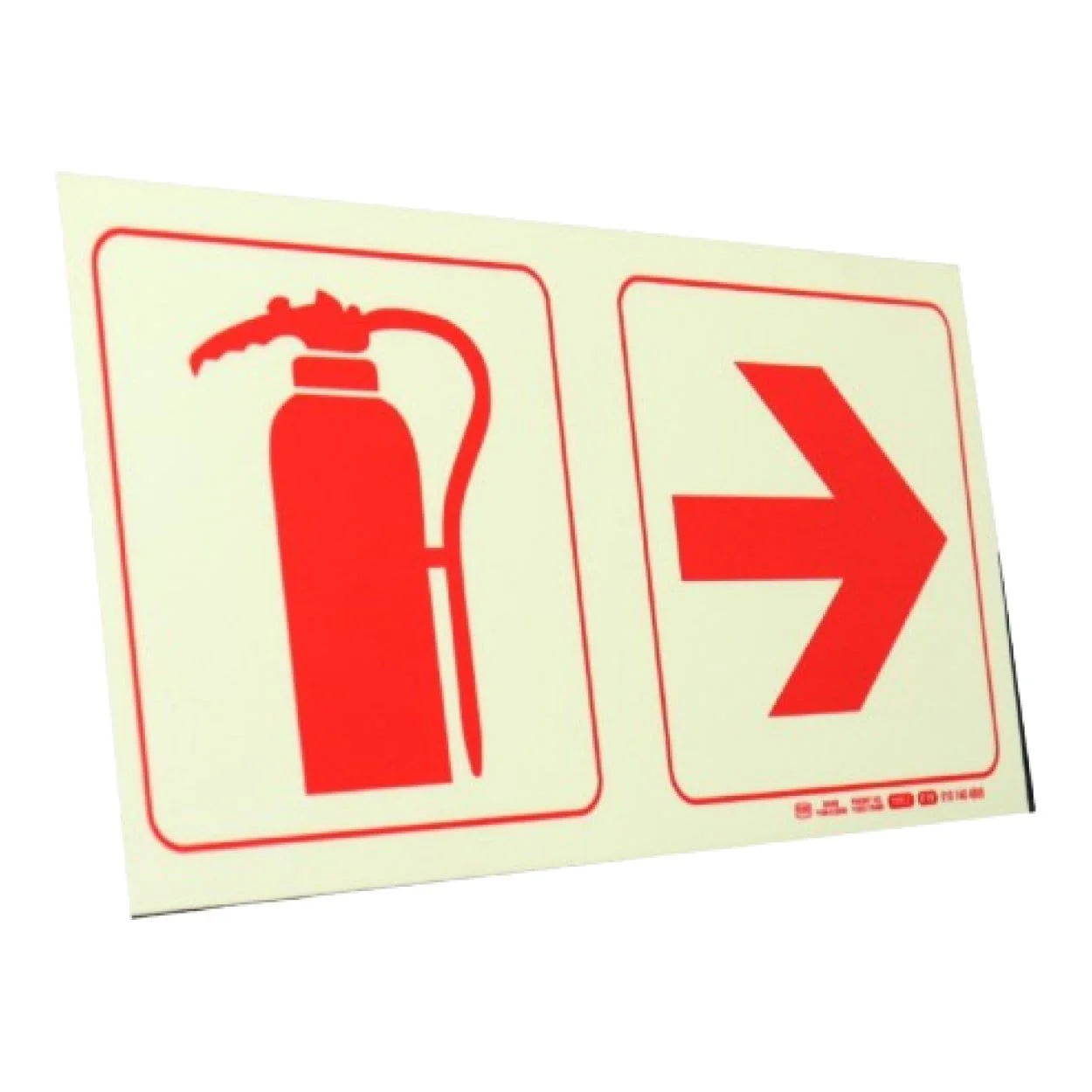 Parrot F19 Photoluminescent 190mm Safety Sign SNP19F19 - Image 2