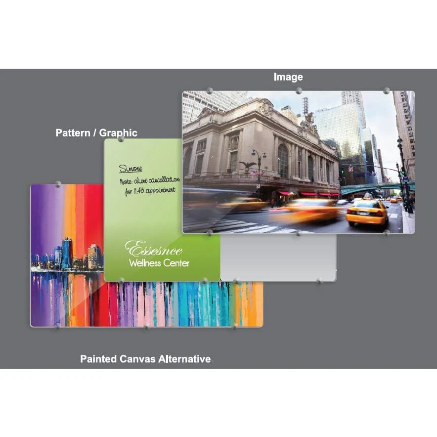 Parrot Glass Board Designer Series Magnetic Custom Printed (900x900mm) - Image 2