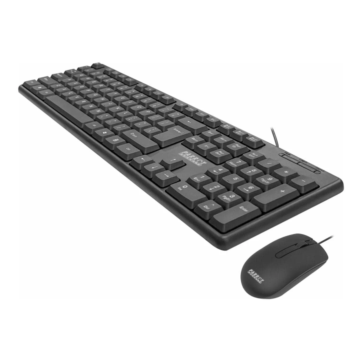 Parrot IC0005 Wired Keyboard and Mouse Combo Black - Image 2