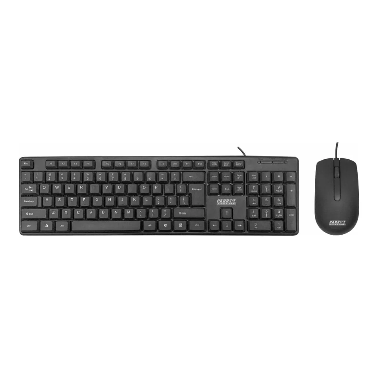 Parrot IC0005 Wired Keyboard and Mouse Combo Black - Image 4