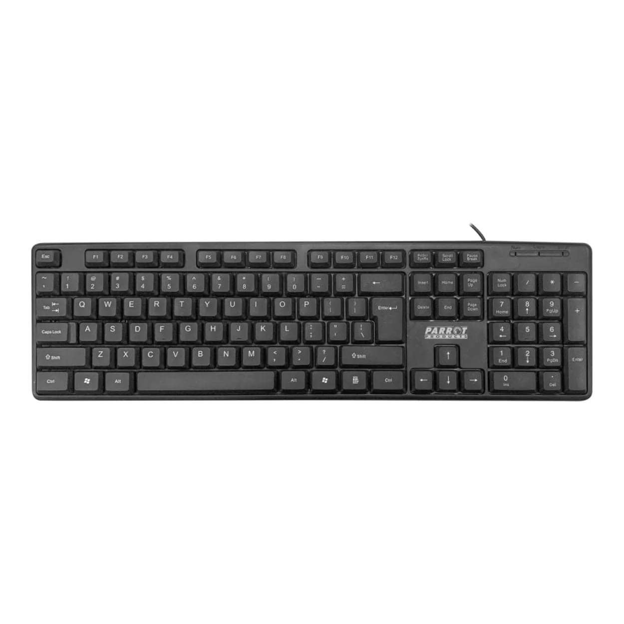 Parrot IC0005 Wired Keyboard and Mouse Combo Black - Image 8