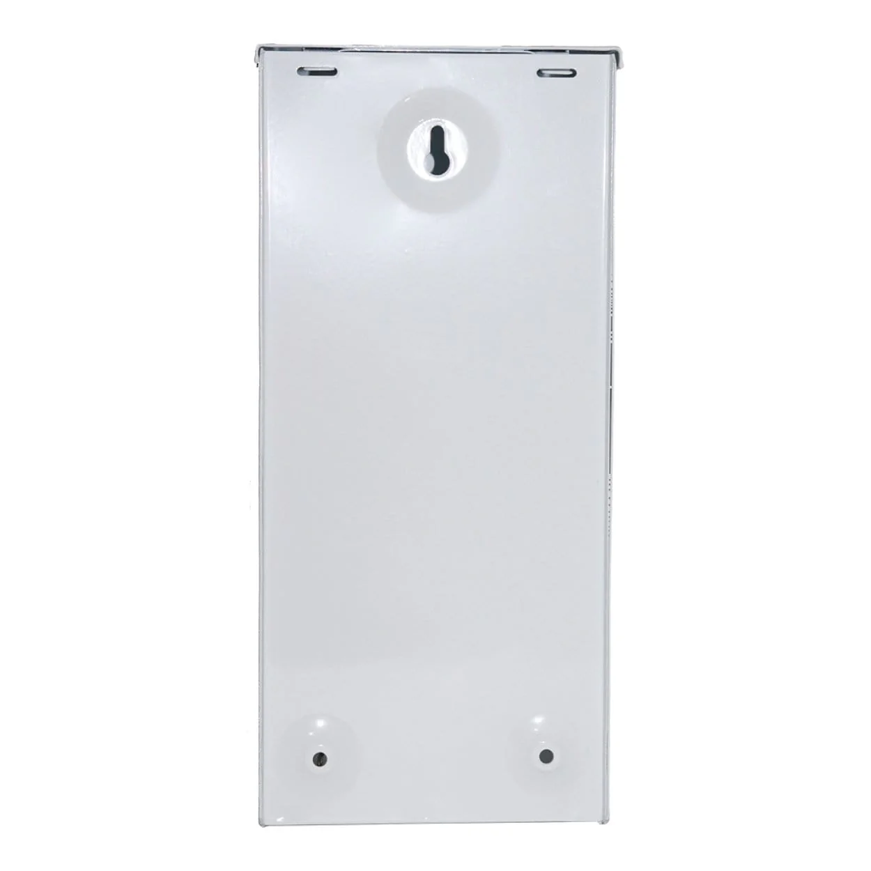 Parrot Janitorial TR2 Toilet Roll Holder Lockable - Mild Steel White JA0508A - Image 3