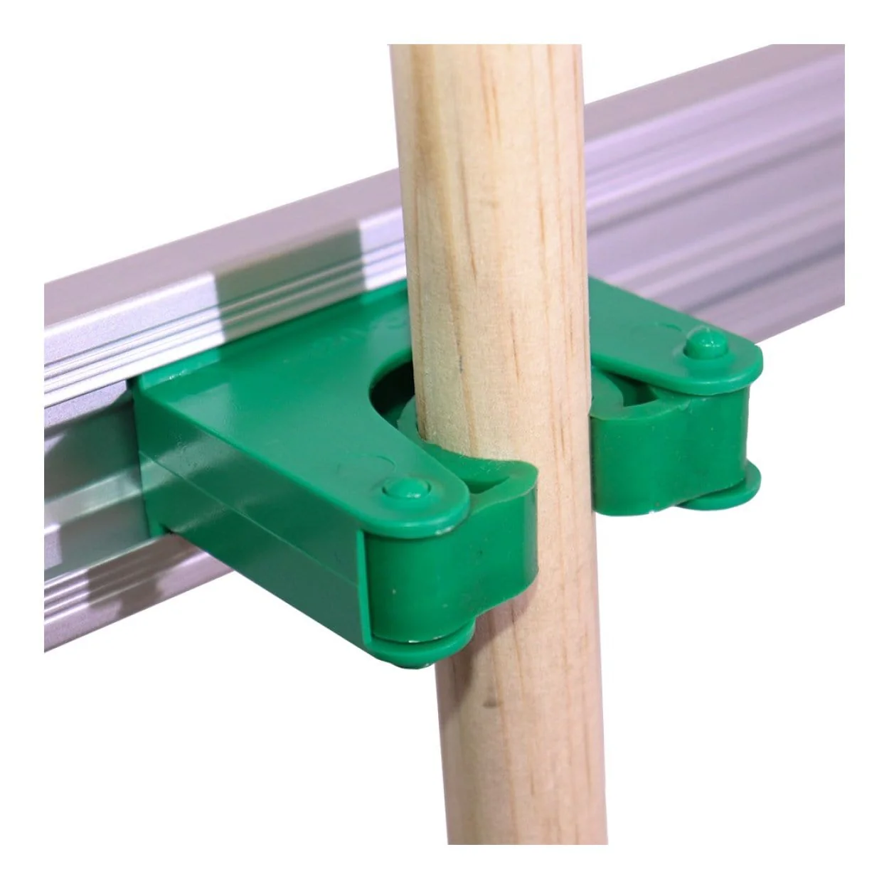 Parrot Janitorial Wall Rail Bracket Green JA0342G - Image 3