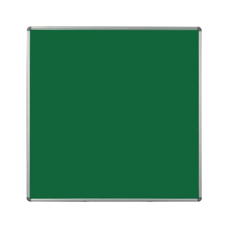 Parrot Non-Magnetic Educational Chalkboard 1220x1220mm Side Panels Option A ED3052