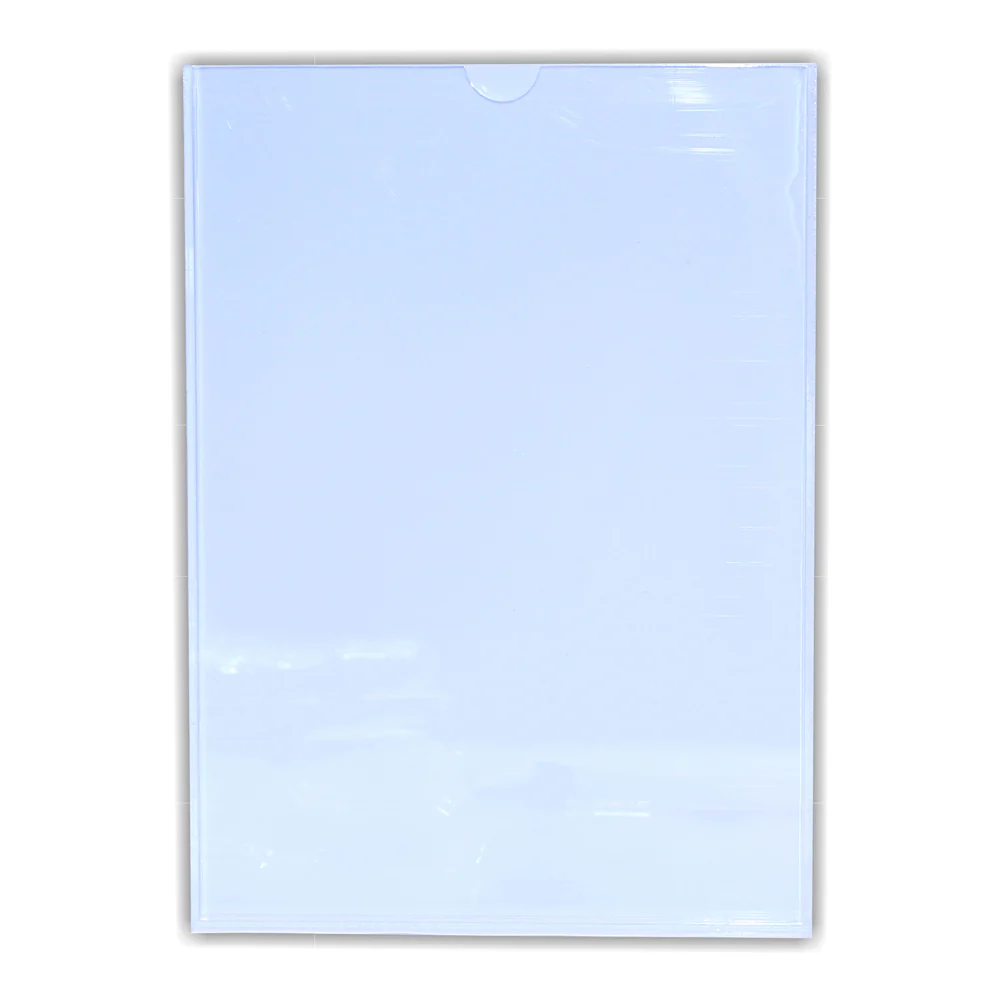 Parrot Perspex Pocket Clear White Backing A4 BG6004