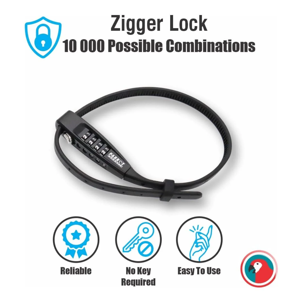 Parrot Single-loop Zigger Lock AL6301 - Image 3