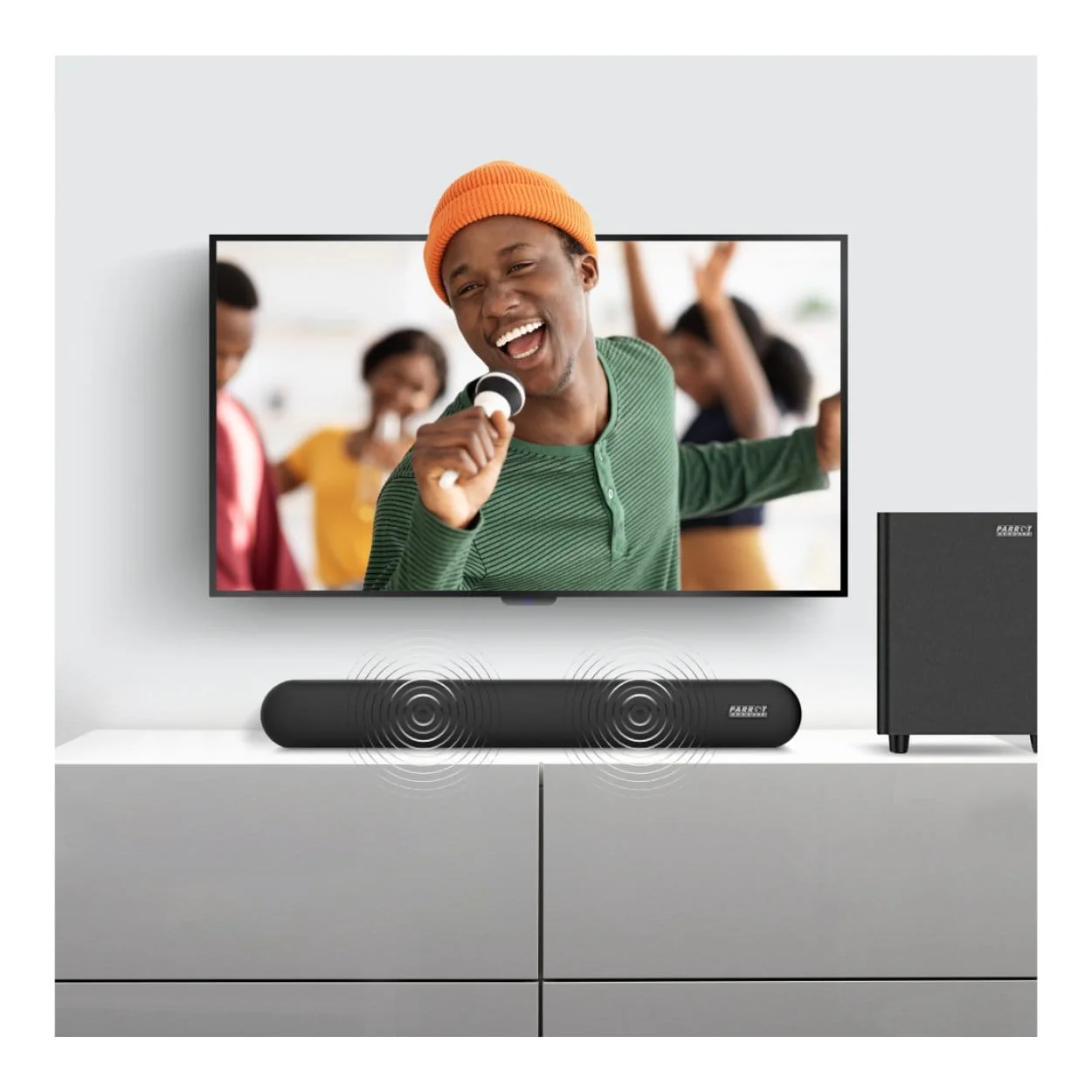 Parrot Speaker Sound Bar with 5-inch Wireless Sub CT3018 - Image 6