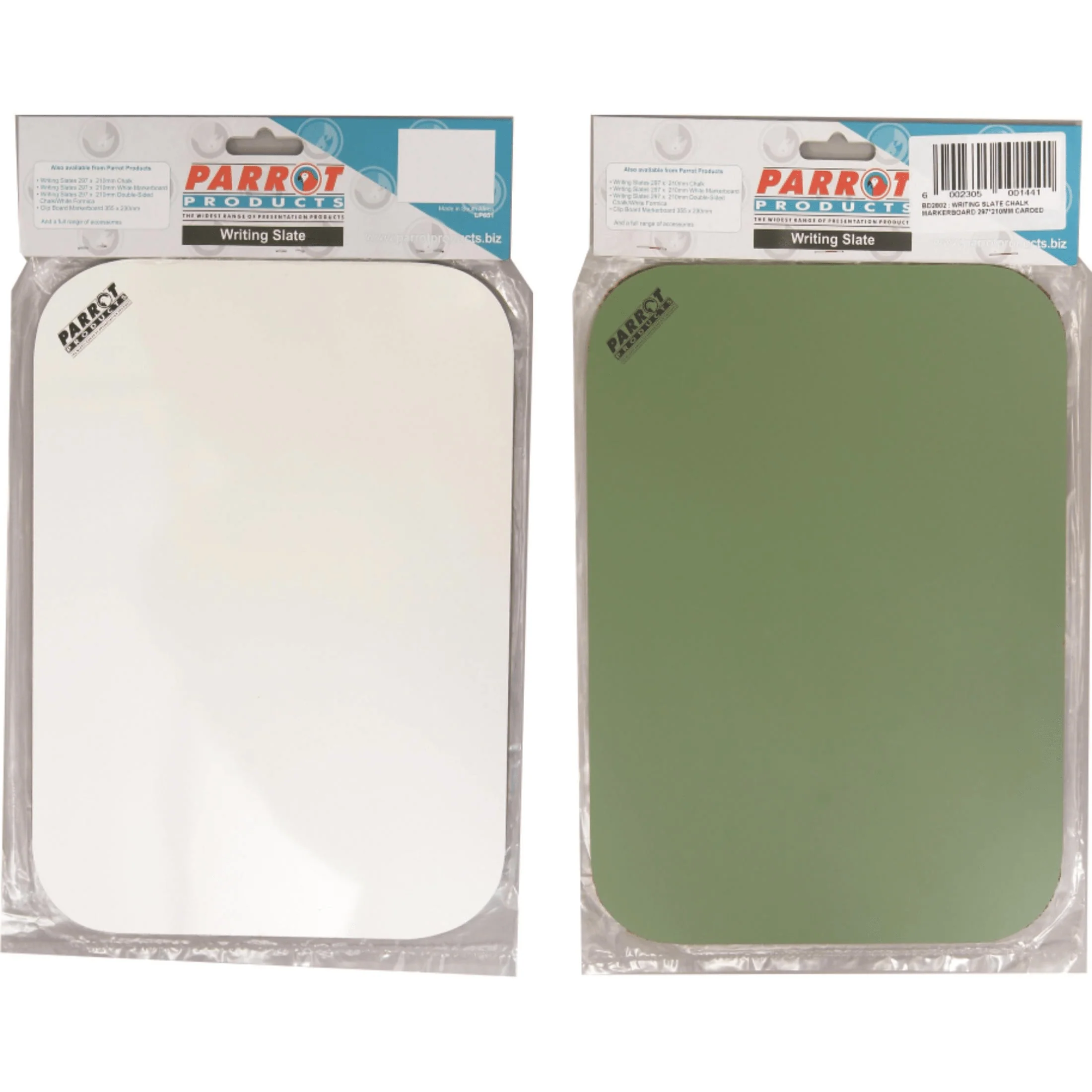 Parrot Writing Slate Markerboard/Chalk Paint 297x210mm - Carded