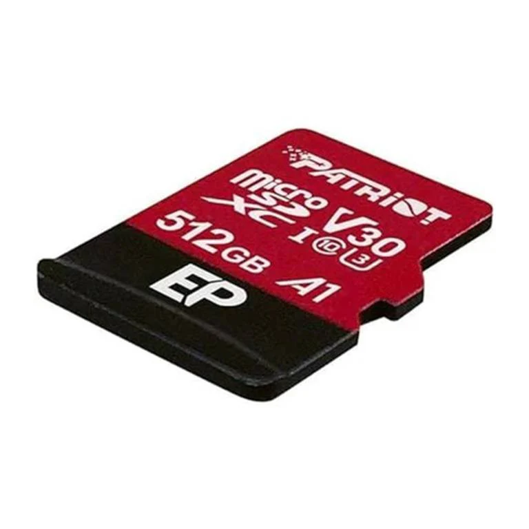 Patriot EP 512GB microSDXC V30 A1 Memory Card with SD Adapter PEF512GEP31MCX - Image 3