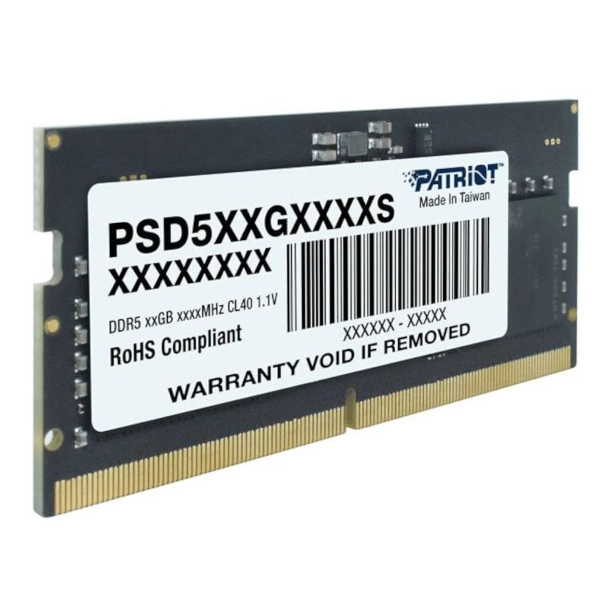 Patriot Signature Line PSD516G560081S SO-DIMM Memory Module 16GB DDR5 5600MHz - Image 3