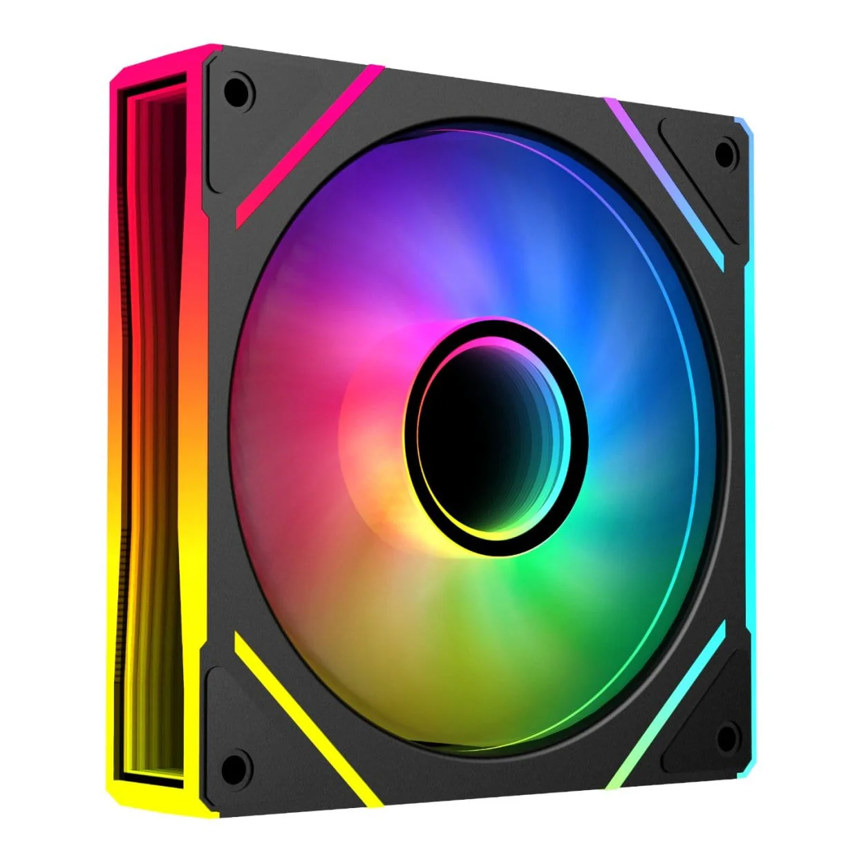 PCBuilder Storm Prism 120mm ARGB Fan - Black - Image 3