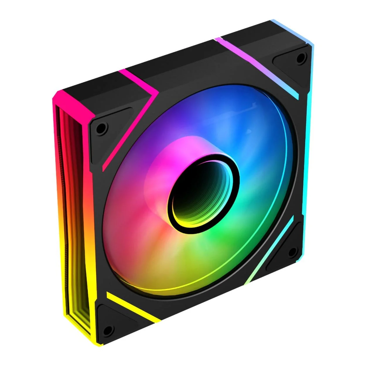 PCBuilder Storm Prism 120mm ARGB Fan - Black - Image 4