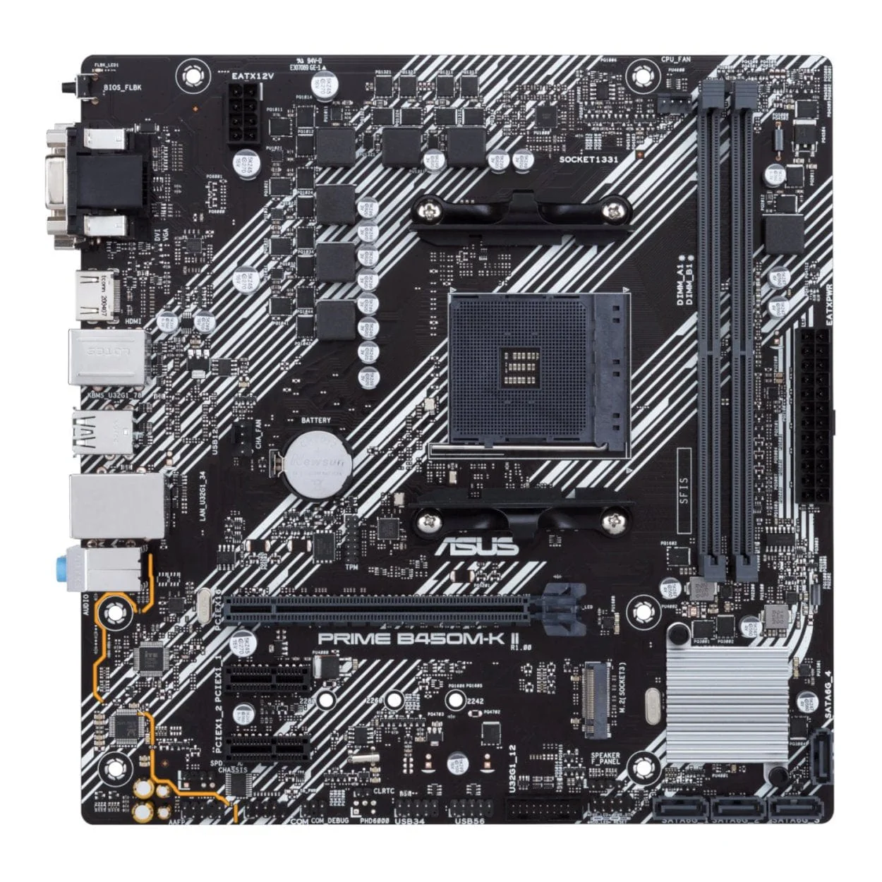 PCBuilder TITAN Gaming Desktop PC - Ryzen 5 5600X 1TB SSD 16GB RAM GeForce RTX 4060 Win 11 Home - Image 3
