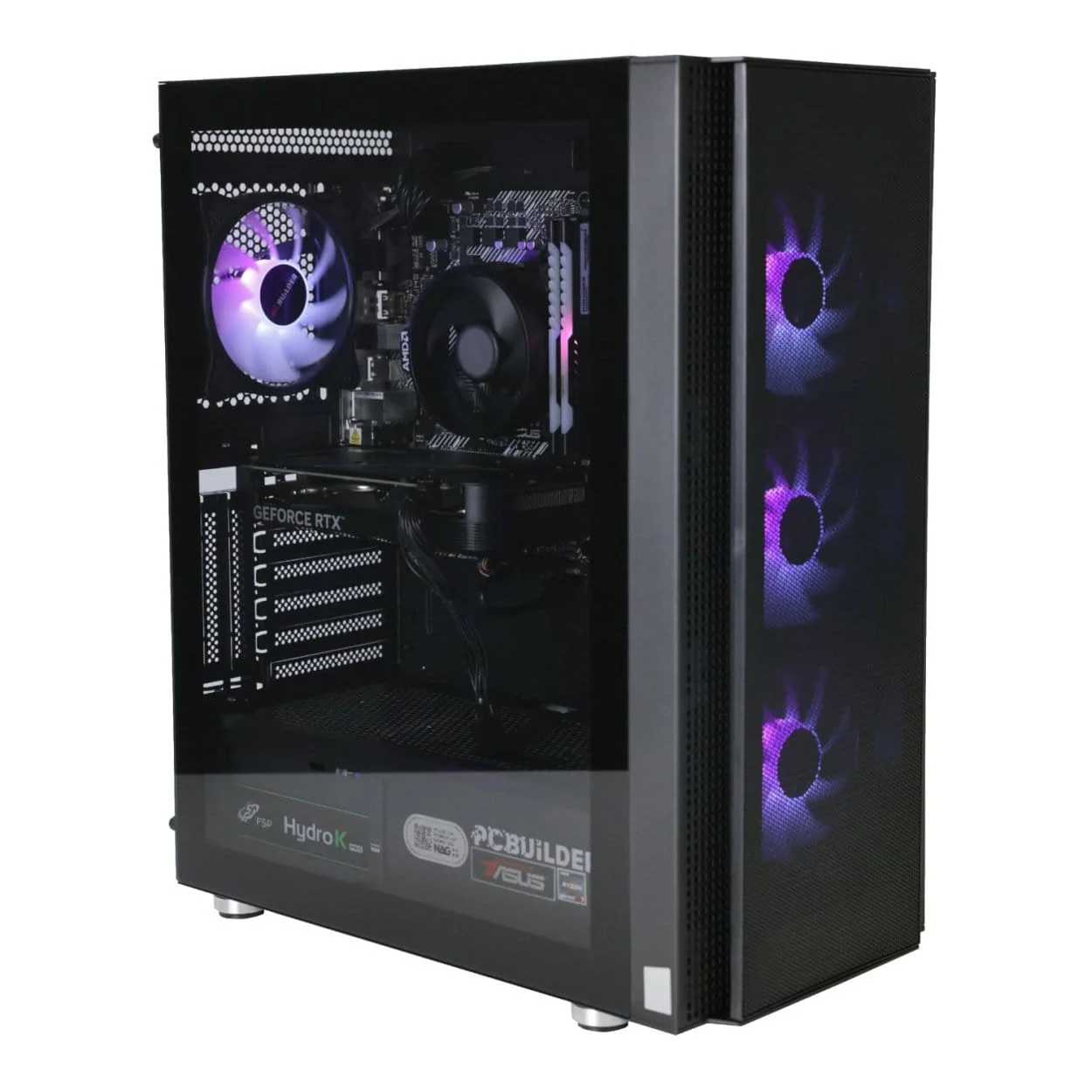 PCBuilder TITAN Gaming Desktop PC - Ryzen 5 5600X 1TB SSD 16GB RAM GeForce RTX 4060 Win 11 Home - Image 9
