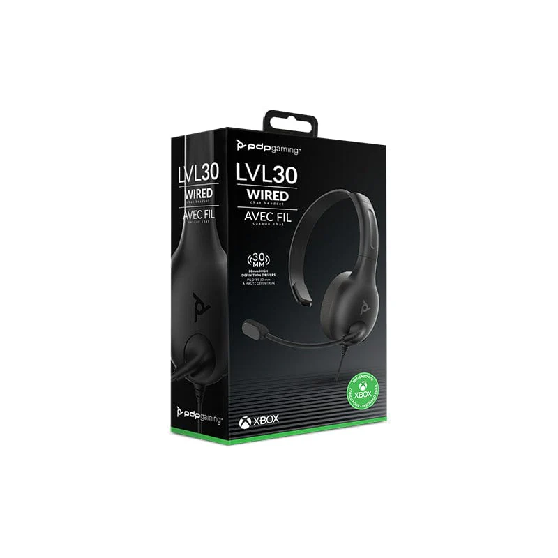 PDP LVL30 Wired Chat Headset PDP-048-136-EU - Image 2