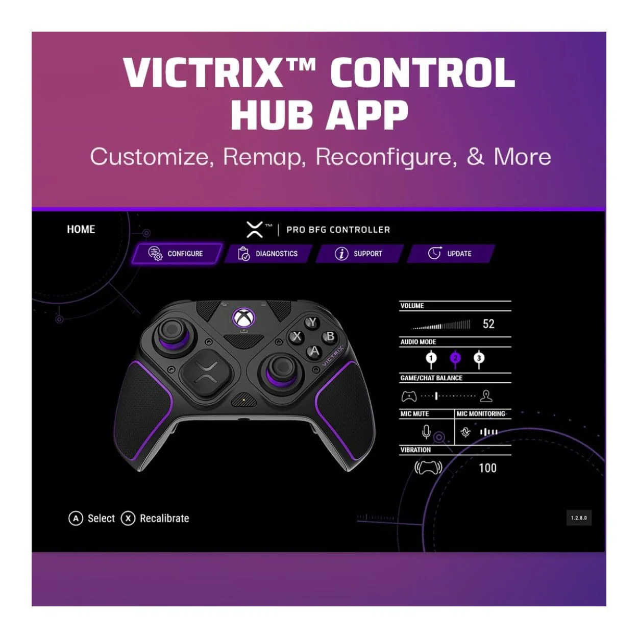 PDP Victrix Pro BFG Xbox Wireless Gaming Controller 049-002-BK - Image 10