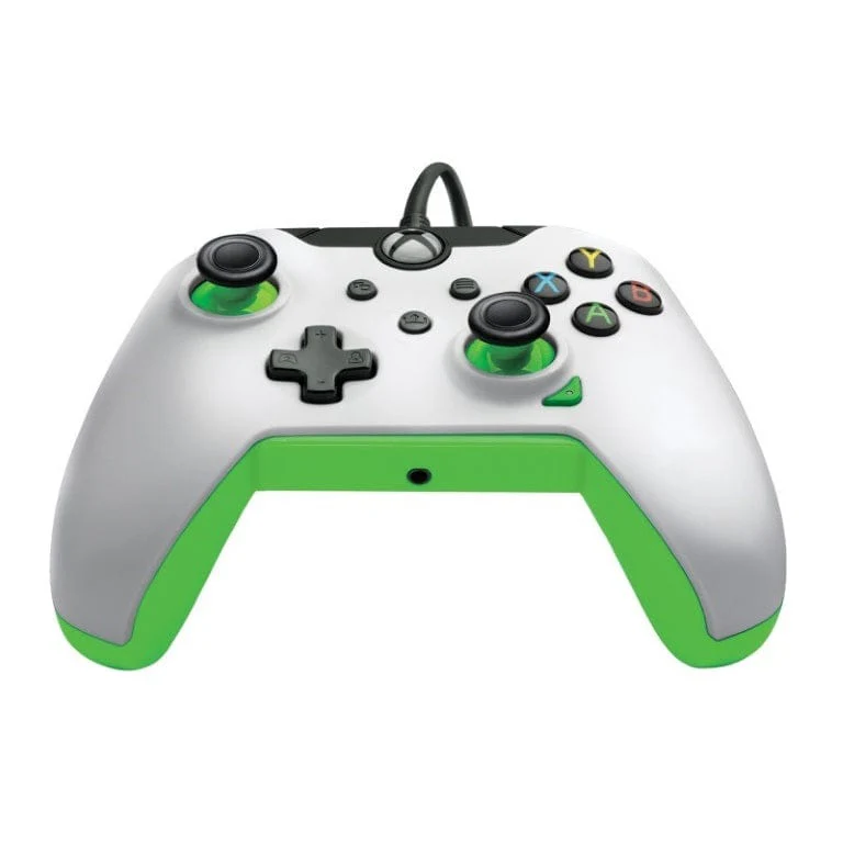 PDP Wired Controller for Xbox Series X/S Neon White PDP-049-012-WG - Image 5