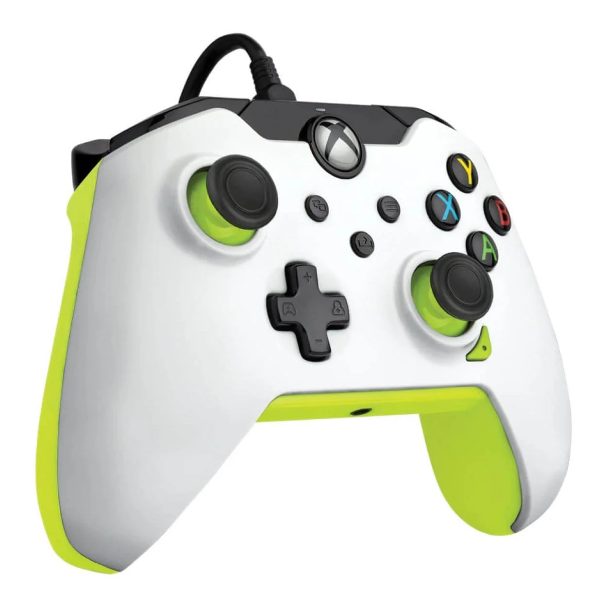 PDP Wired Gaming Controller for Xbox Series Electric White 049-012-WY - Image 4