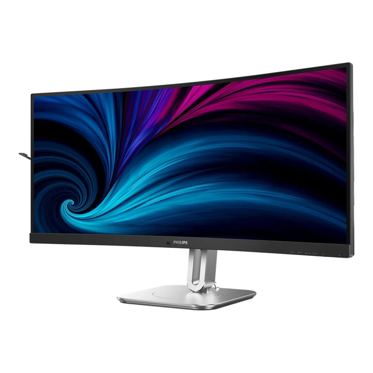 Philips 34-inch 3440 x 1440p WQHD 21:9 120Hz 4ms LED VA USB-C Hub Curved Monitor 34B2U5600C - Image 2