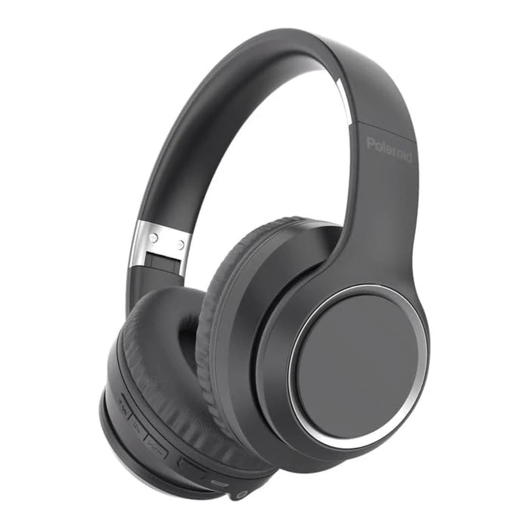 Polaroid PBH7000 35 Hour Bluetooth Headphone Black PBH7000BK