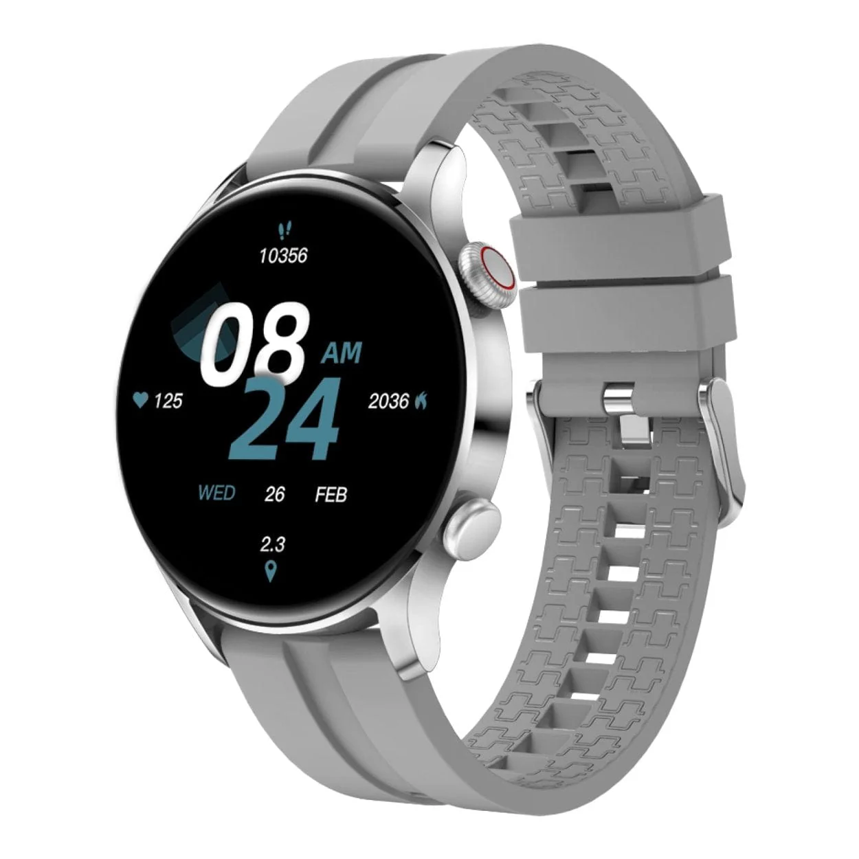 Polartec POLS11SL Fit Sports Watch Silver - Image 3