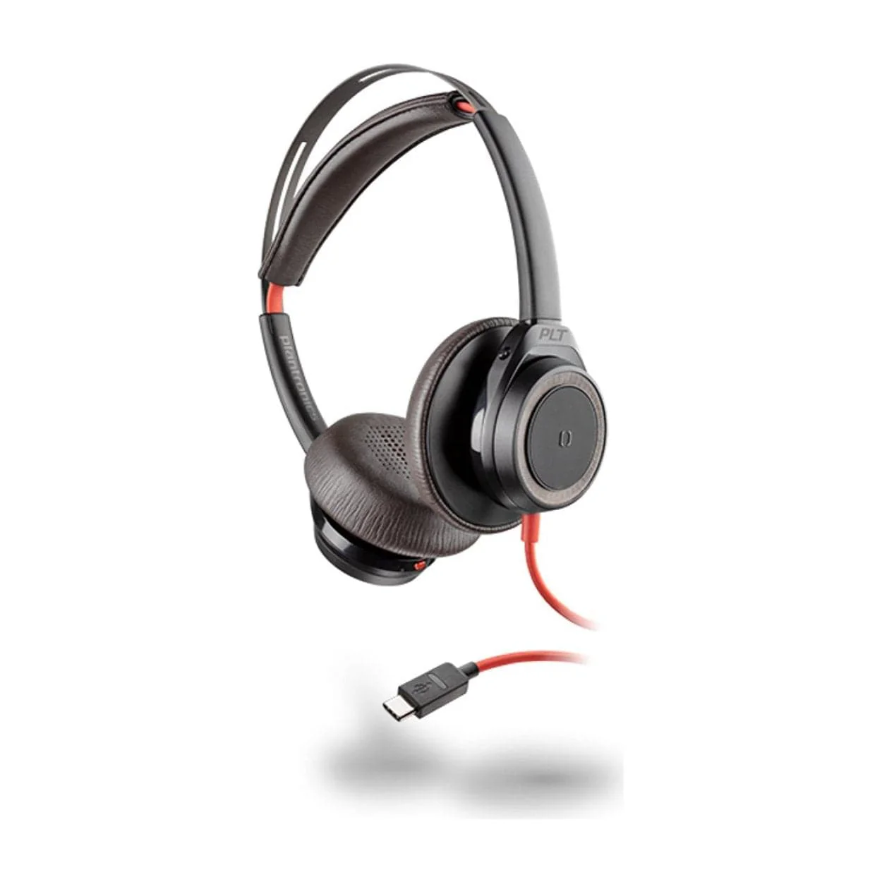 Poly Blackwire 7225 Wired Stereo Headsets Black 7S4M8AA - Image 3