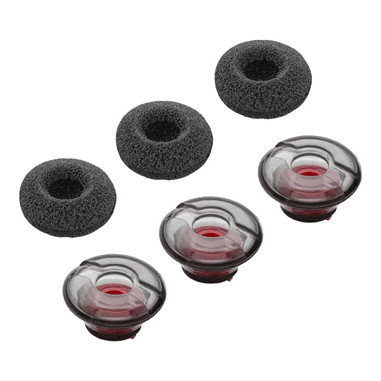 Poly Voyager 5200 3-piece Medium Eartips with Foam Covers 85Q22AA - Image 2