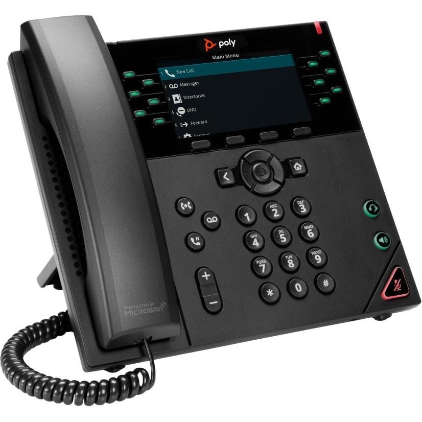 Poly VVX 450 12-Line IP Phone and PoE-enabled 8B1L7AA - Image 3