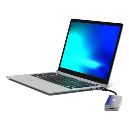 Port Designs 100W 4K USB-C 5 Devices Mobile Docking Station Silver 900162 - Image 3
