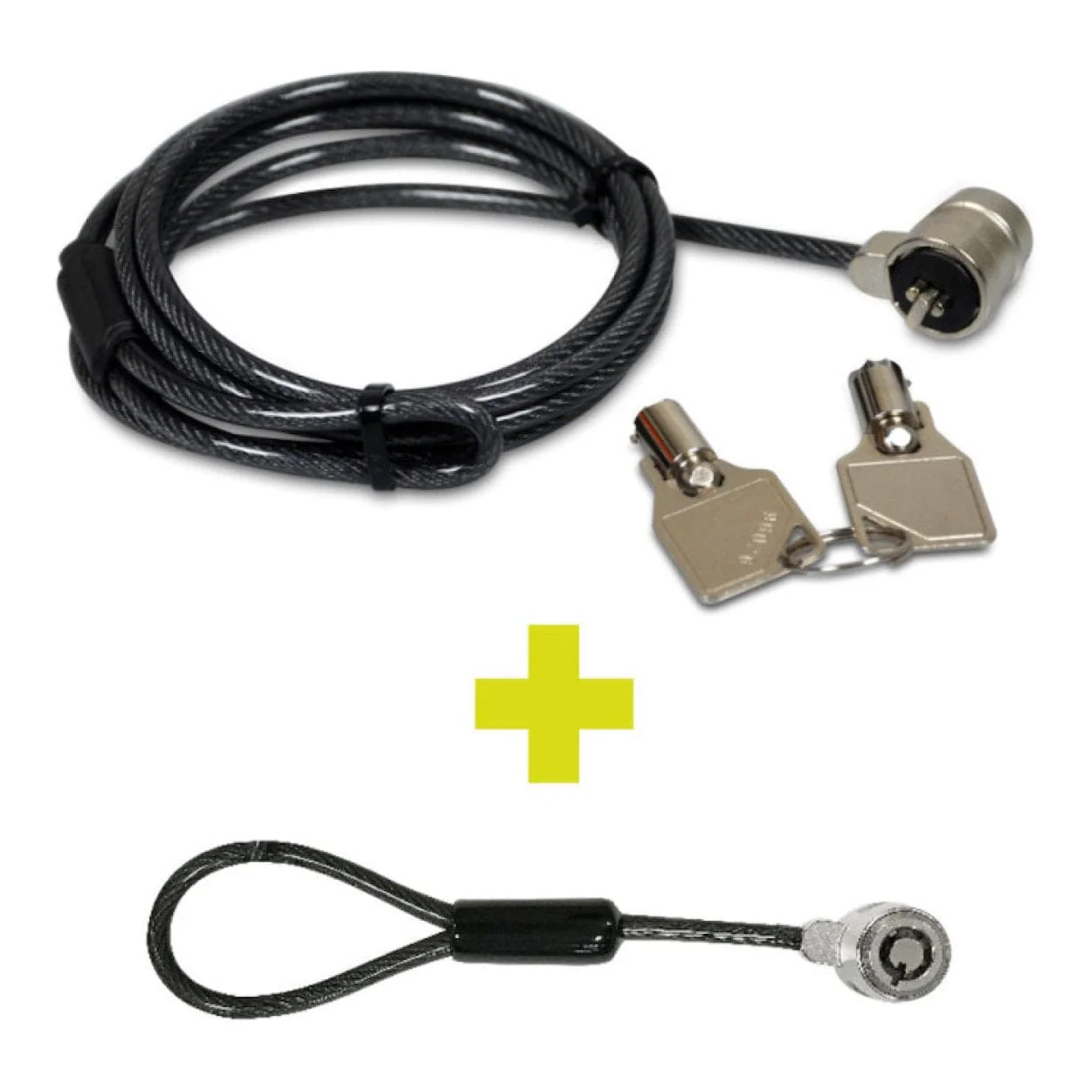 Port Designs Standard Double Head Keyed Security Cable 901201 - Image 4